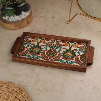 صنية بلاطتين حجم 15*30سم