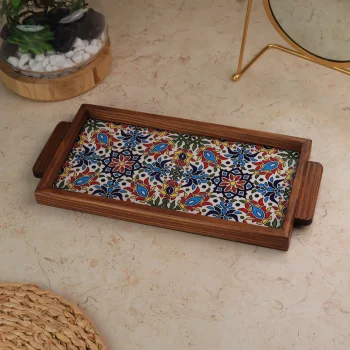 صنية بلاطتين حجم 15*30سم