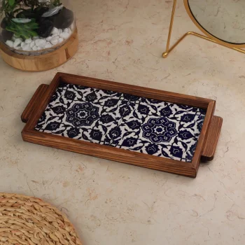 صنية بلاطتين حجم 15*30سم