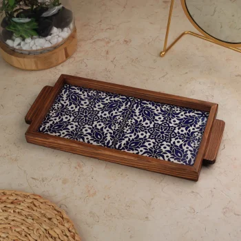 صنية بلاطتين حجم 15*30سم