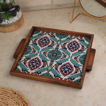صنية 4 بلاطات حجم 30*30سم