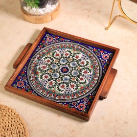 صنية 4 بلاطات حجم 30*30سم