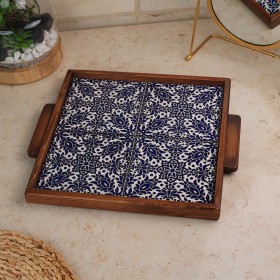 صنية 4 بلاطات حجم 30*30سم