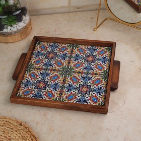 صنية 4 بلاطات حجم 30*30سم
