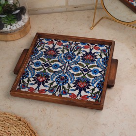 صنية 4 بلاطات حجم 30*30سم