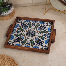 صنية 4 بلاطات حجم 30*30سم