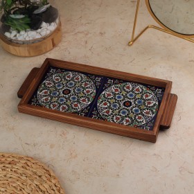 صنية بلاطتين حجم 15*30سم