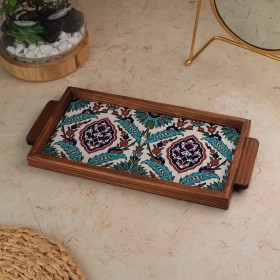 صنية بلاطتين حجم 15*30سم
