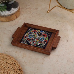 صينية حجم 20*15 سم نجم ملون