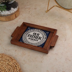 صينية حجم 20*15 our father