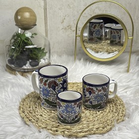 كاسة رسمة النجوم (رسم يدوي)