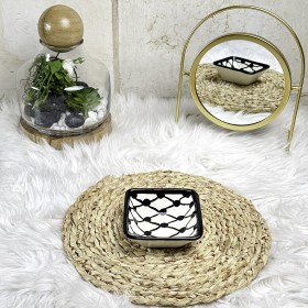 صحن مربع 12 سم