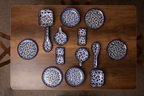 طقم فطور كحلي